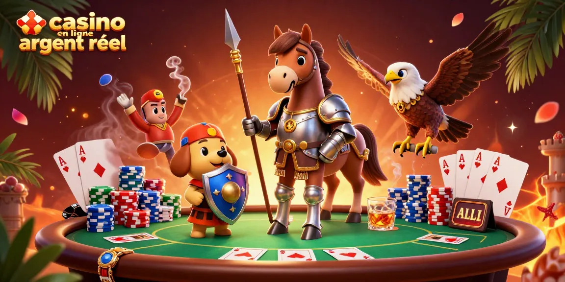 Découvrez une action palpitante dans un casino en ligne argent réel avec des éléments de jeu captivants.