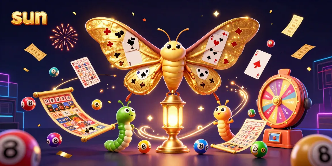 Experience the thrilling sun-themed lottery excitement with vibrant games and rich casino visuals.