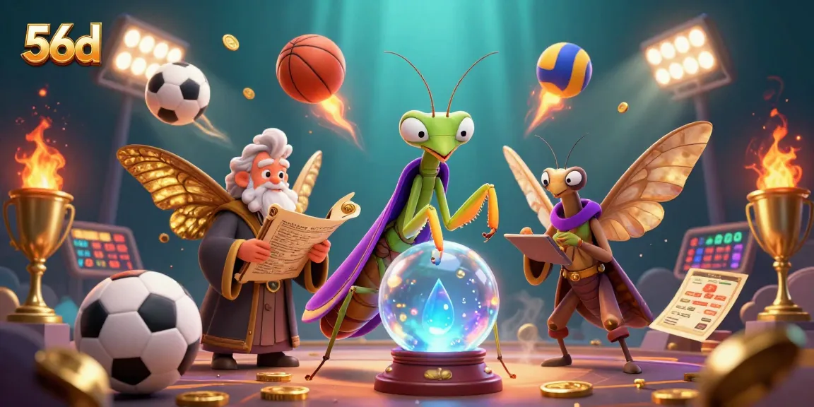 Engage with 56d while experiencing dynamic sports betting action with vibrant 3D characters.