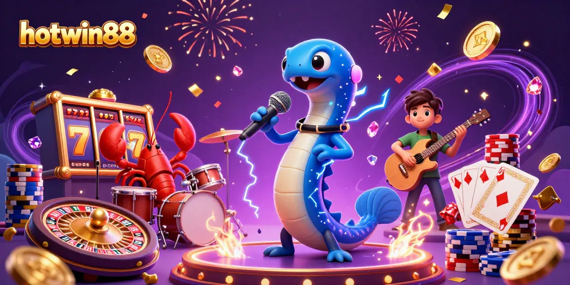 Experience thrilling wins at hotwin88 with dynamic slot games and an underwater casino atmosphere.