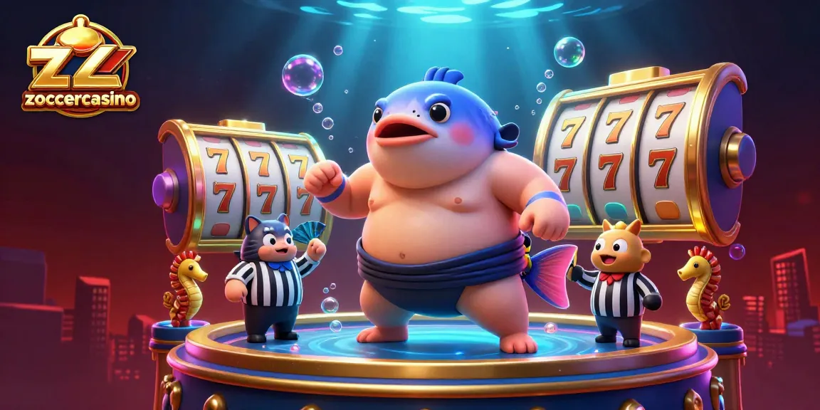 Experience exciting gameplay at zoccercasino with vibrant characters and spins around the dynamic aquatic scene.