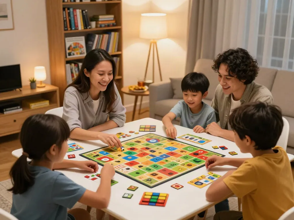Sildenafil board games night bringing families together for fun and strategy.