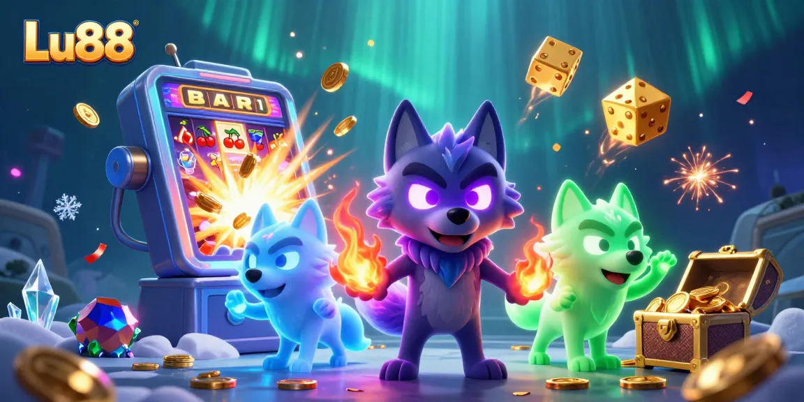 Experience thrilling wins at Lu88 with animated slot machines and dynamic casino excitement.
