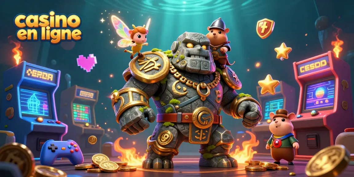 Découvrez les meilleurs jeux casino en ligne avec une scène dynamique magnifiée