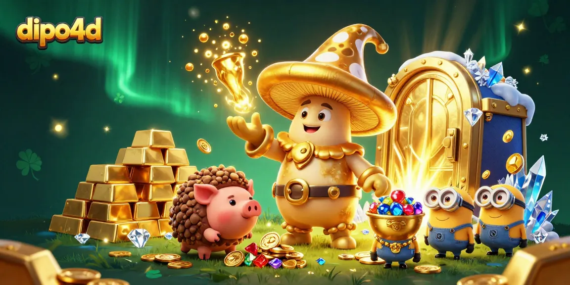 Experience the magic of dipo4d with a vibrant, treasure-filled adventure bursting with gems and gold.