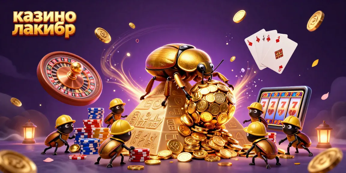 Spin with казино лакибир symbolizing wealth and excitement in an enchanting casino world.