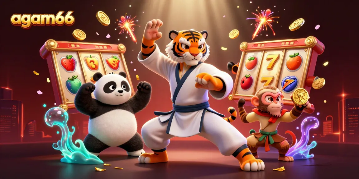 Engage in thrilling gameplay on agam66 with colorful slot reels and dynamic jackpot action.