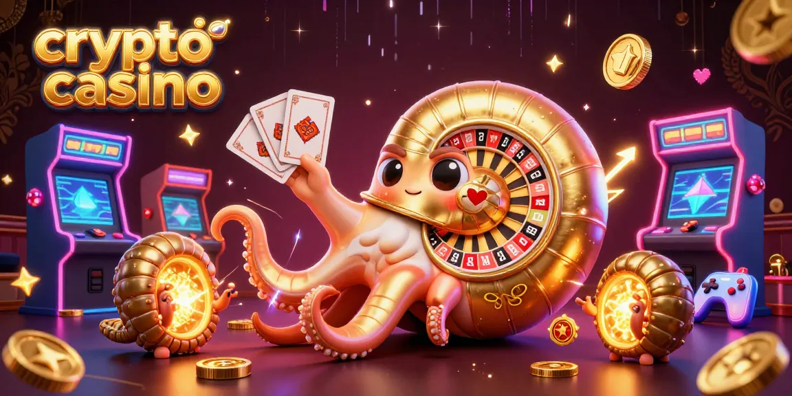 Jouez au crypto casino avec une ambiance dynamique et des machines de jeu colorées.