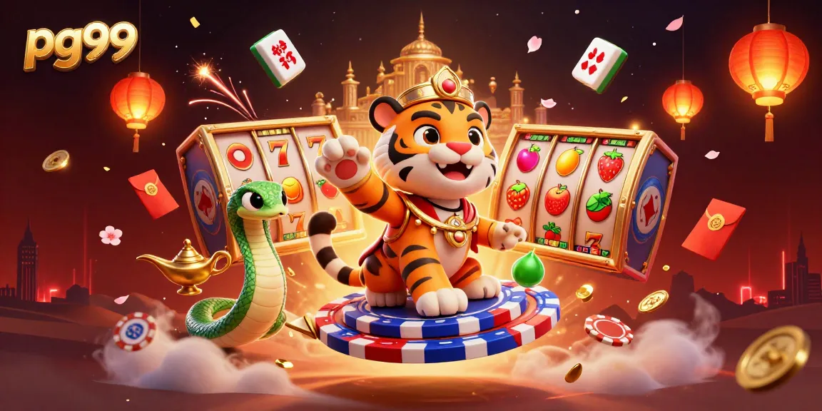 Unleash adventures with pg99's exciting 3D slot reels and jackpot illustrations in a vibrant casino