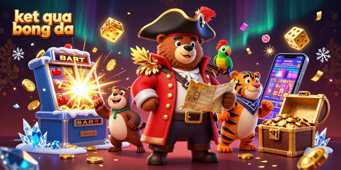 Engaging visual showcasing ket qua bong da with characters in a dynamic casino scene, enhancing excitement and interaction.