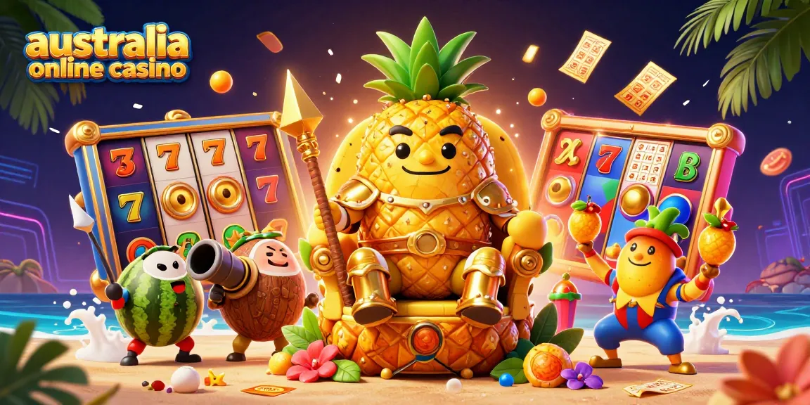 Engage with thrilling gaming action at australia online casino with vibrant characters and dynamic elements.