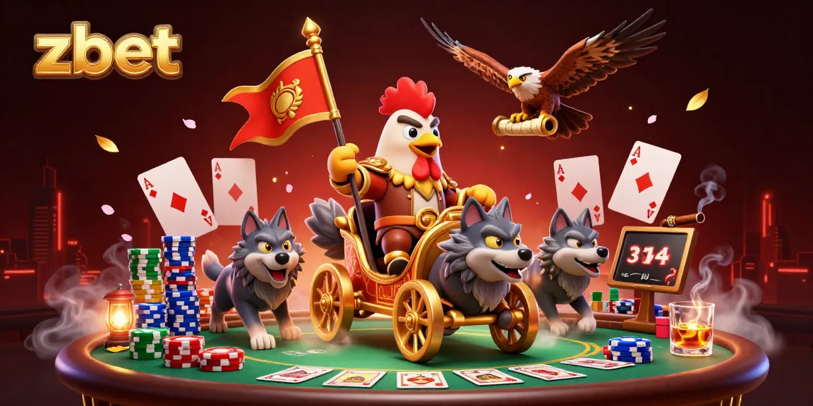 Experience thrilling gameplay with zbet as the rooster warlord conquers the casino landscape.