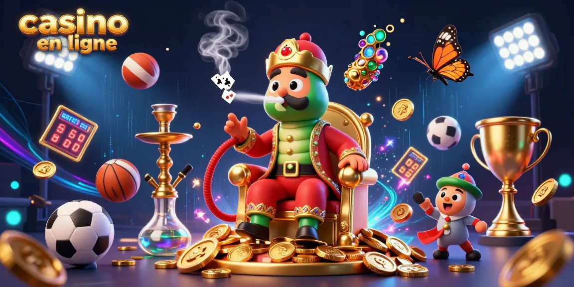 Jouez au casino en ligne avec des croupiers en direct et des symboles de cartes fascinants.