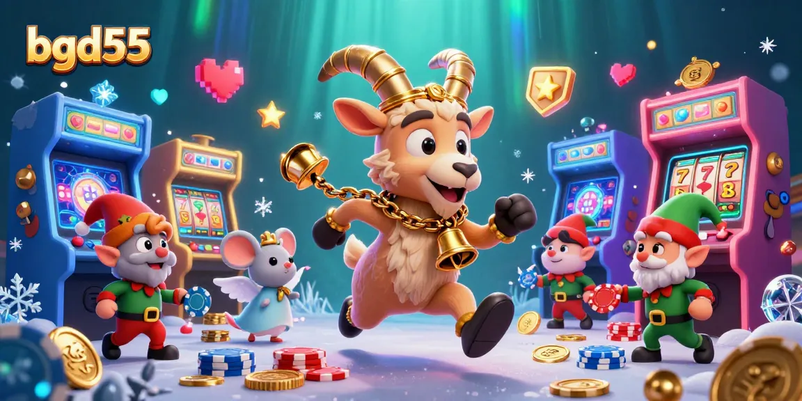 bgd55 captures excitement in a vibrant casino scene with engaging characters and dynamic gaming elements.