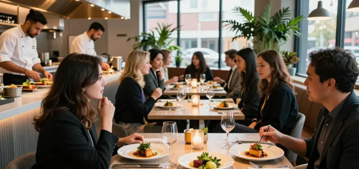 Sydney303 Daftar dining experience at TrestleOnTenth with modern dishes in a vibrant atmosphere